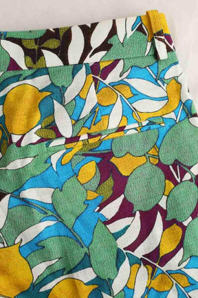 Pantalon droit Paule Ka Multicolore en Coton