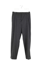 Pantalon droit Pinko Anthracite en Laine, taille M - Seconde Main