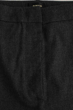 Pantalon droit Pinko Anthracite en Laine