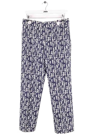 Pantalon droit Prada Bleu en Laine, taille XS - Seconde Main