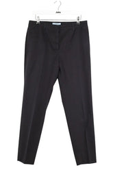 Pantalon droit Prada Noir en Coton, taille L - Seconde Main