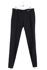 Pantalon droit Prada Noir en Laine, taille XL - Seconde Main