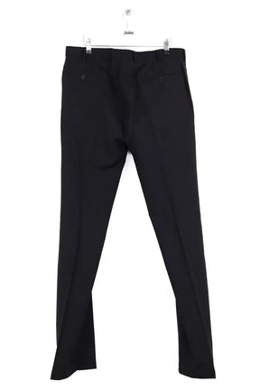 Pantalon droit Prada Noir en Laine