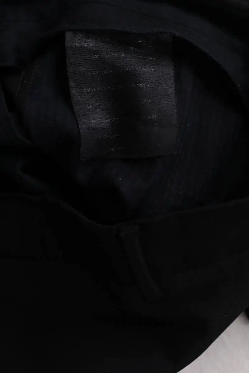 Pantalon droit Prada Noir en Laine