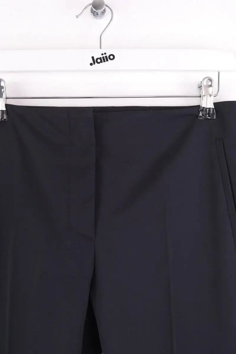 Pantalon droit Prada Noir en Synthétique