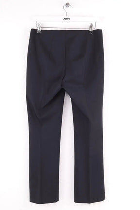 Pantalon droit Prada Noir en Synthétique