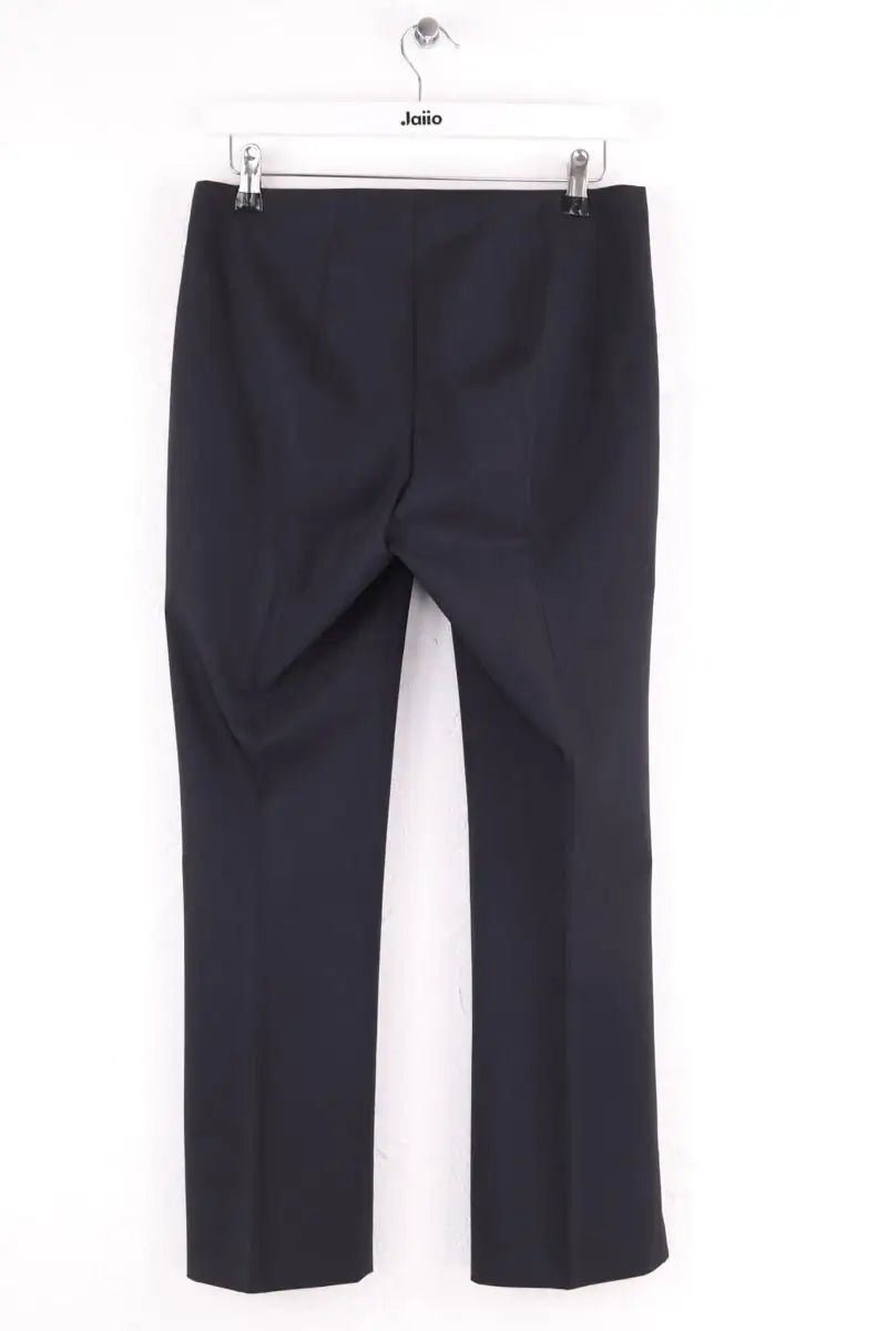 Pantalon droit Prada Noir en Synthétique
