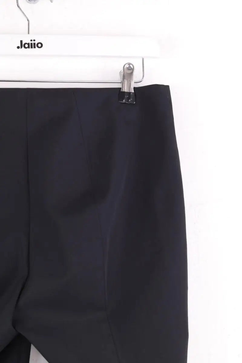 Pantalon droit Prada Noir en Synthétique