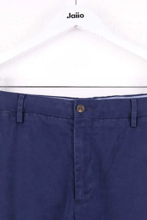 Pantalon droit Ralph Lauren Bleu en Coton