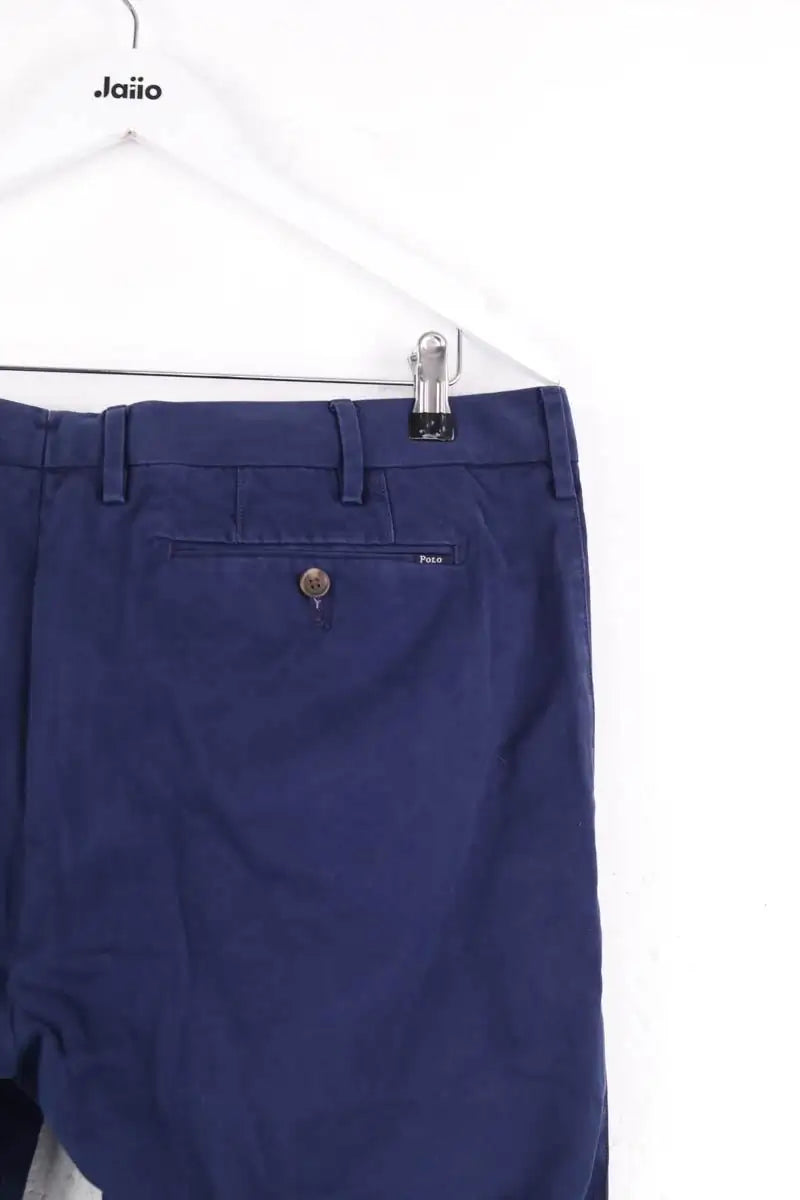 Pantalon droit Ralph Lauren Bleu en Coton