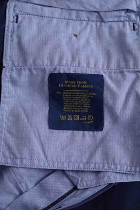 Pantalon droit Ralph Lauren Bleu en Coton