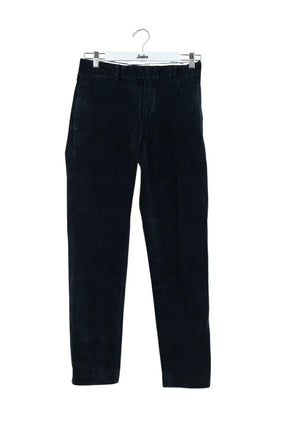 Pantalon droit Ralph Lauren Bleu en Coton, taille S - Seconde Main