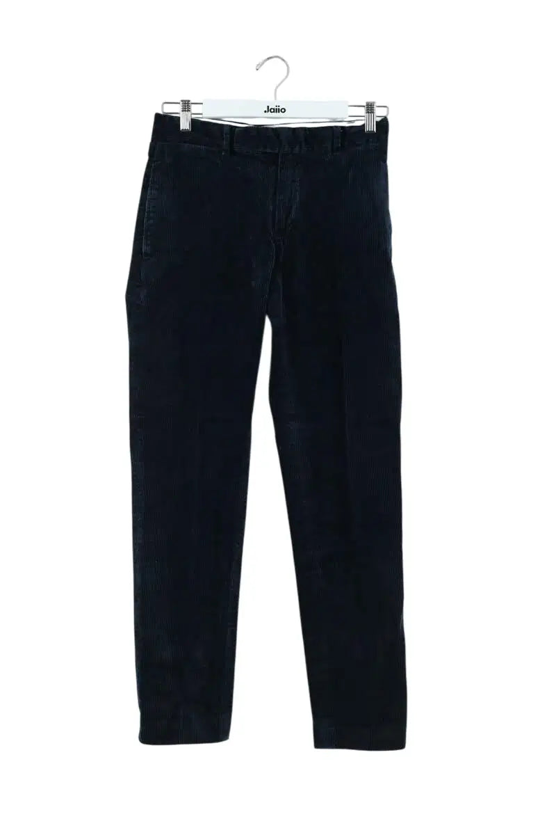 Pantalon droit Ralph Lauren Bleu en Coton, taille S - Seconde Main
