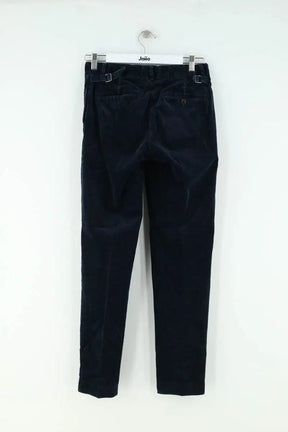 Pantalon droit Ralph Lauren Bleu en Coton