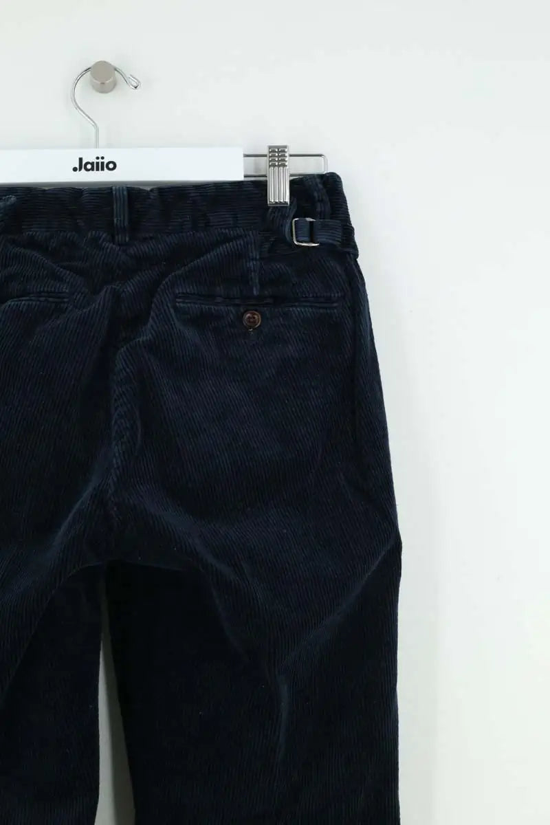 Pantalon droit Ralph Lauren Bleu en Coton