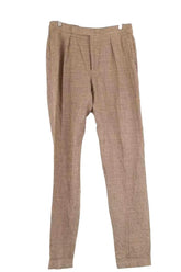 Pantalon droit Ralph Lauren Camel en Laine, taille M - Seconde Main