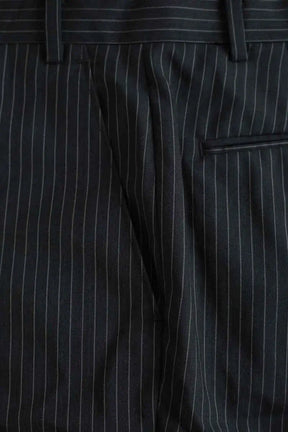 Pantalon droit Ralph Lauren Gris en Laine