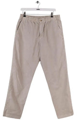 Pantalon droit Ralph Lauren Kaki en Coton, taille L - Seconde Main
