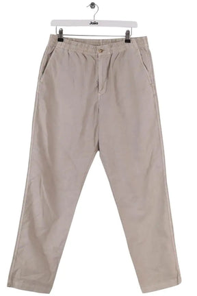 Pantalon droit Ralph Lauren Kaki en Coton, taille L - Seconde Main