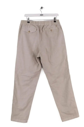 Pantalon droit Ralph Lauren Kaki en Coton