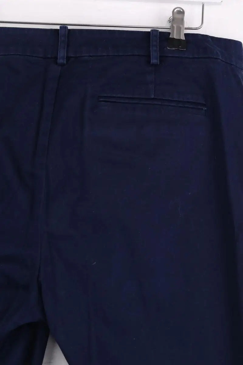 Pantalon droit Ralph Lauren Marine en Coton