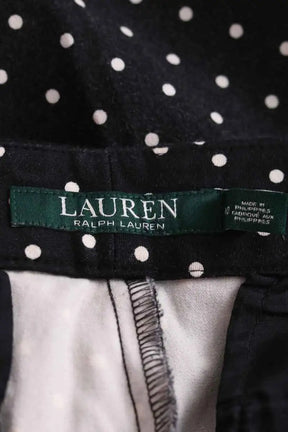 Pantalon droit Ralph Lauren Noir en Coton