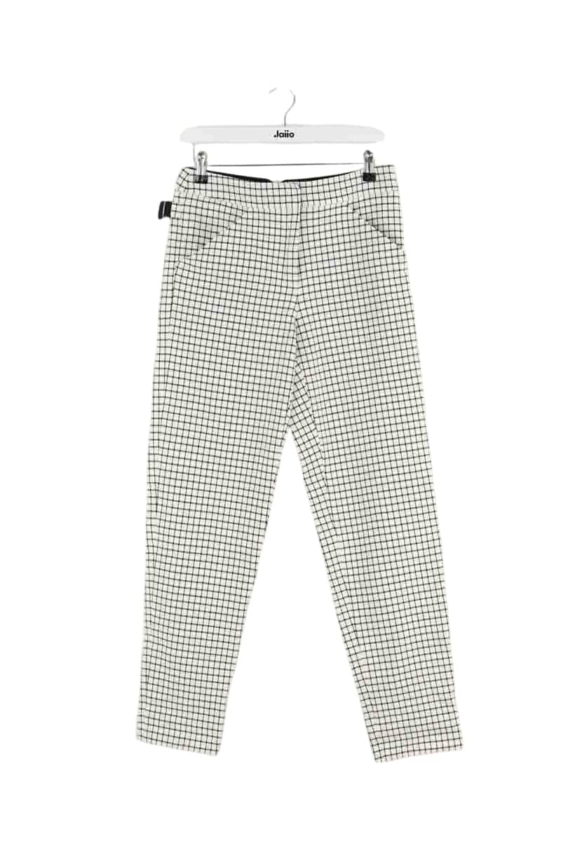 Pantalon droit Roseanna Blanc en Viscose, taille S - Seconde Main