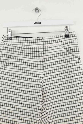 Pantalon droit Roseanna Blanc en Viscose