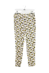 Pantalon droit Roseanna Jaune en Soie, taille S - Seconde Main