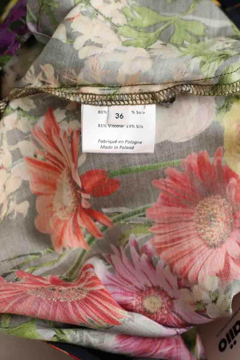 Pantalon droit Roseanna Multicolore en Viscose