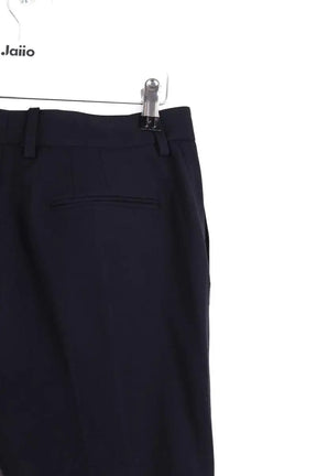 Pantalon droit Saint Laurent Marine en Laine