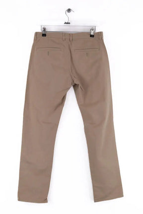 Pantalon droit Sandro Beige en Coton