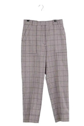 Pantalon droit Sandro Beige en Synthétique, taille M - Seconde Main