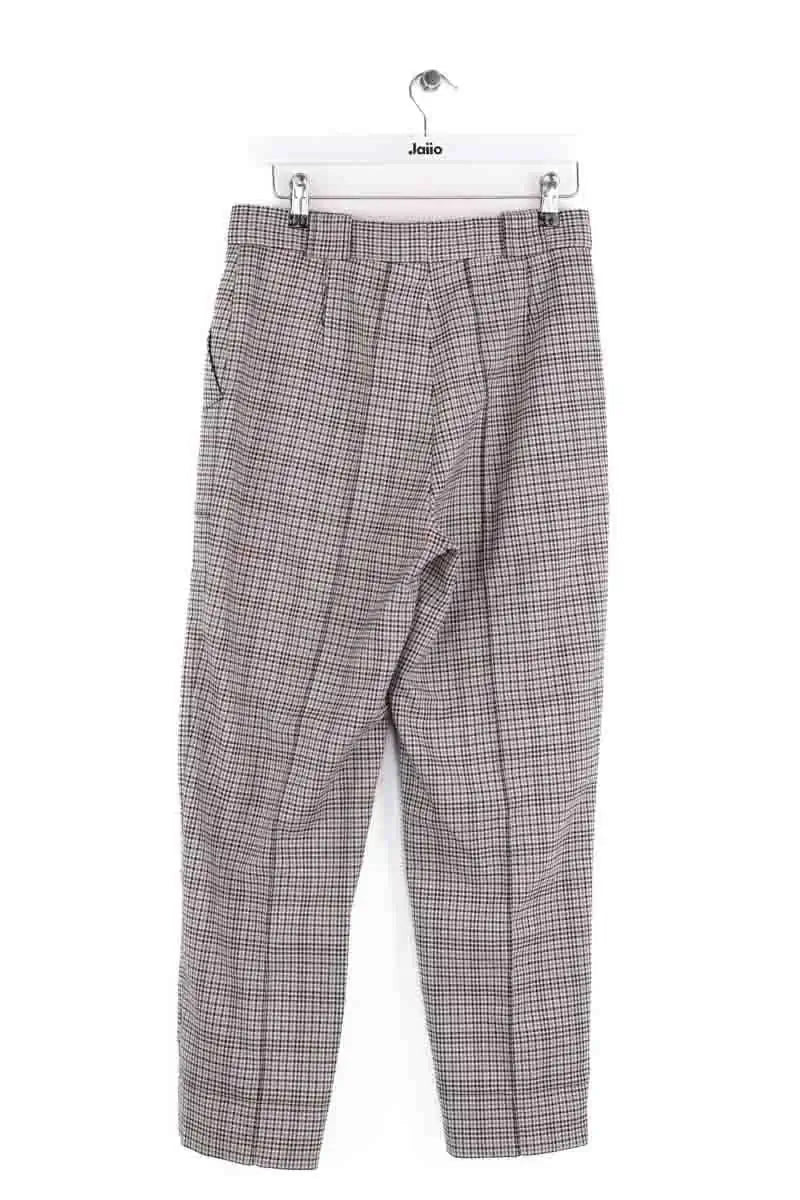 Pantalon droit Sandro Beige en Synthétique