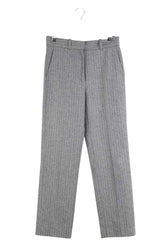 Pantalon droit Sandro Gris en Coton, taille S - Seconde Main