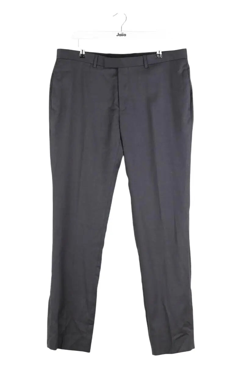 Pantalon droit Sandro Gris en Polyester, taille XL - Seconde Main