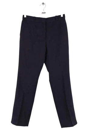 Pantalon droit Sandro Marine en Laine, taille M - Seconde Main