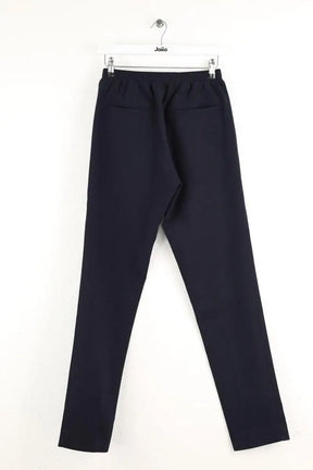 Pantalon droit Sandro Marine en Polyester