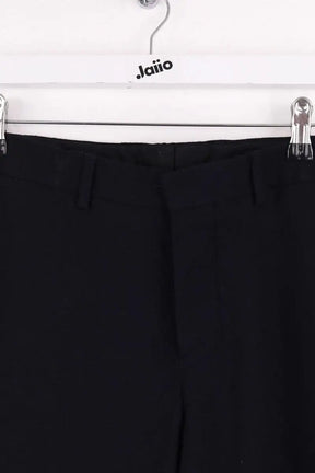 Pantalon droit Sandro Noir en Laine