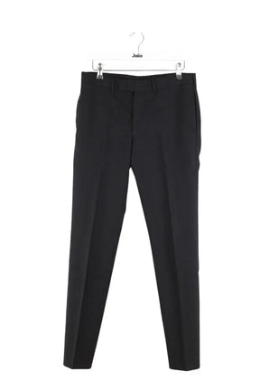 Pantalon droit Sandro Noir en Laine, taille XS - Seconde Main