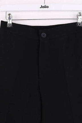 Pantalon droit Sandro Noir en Synthétique