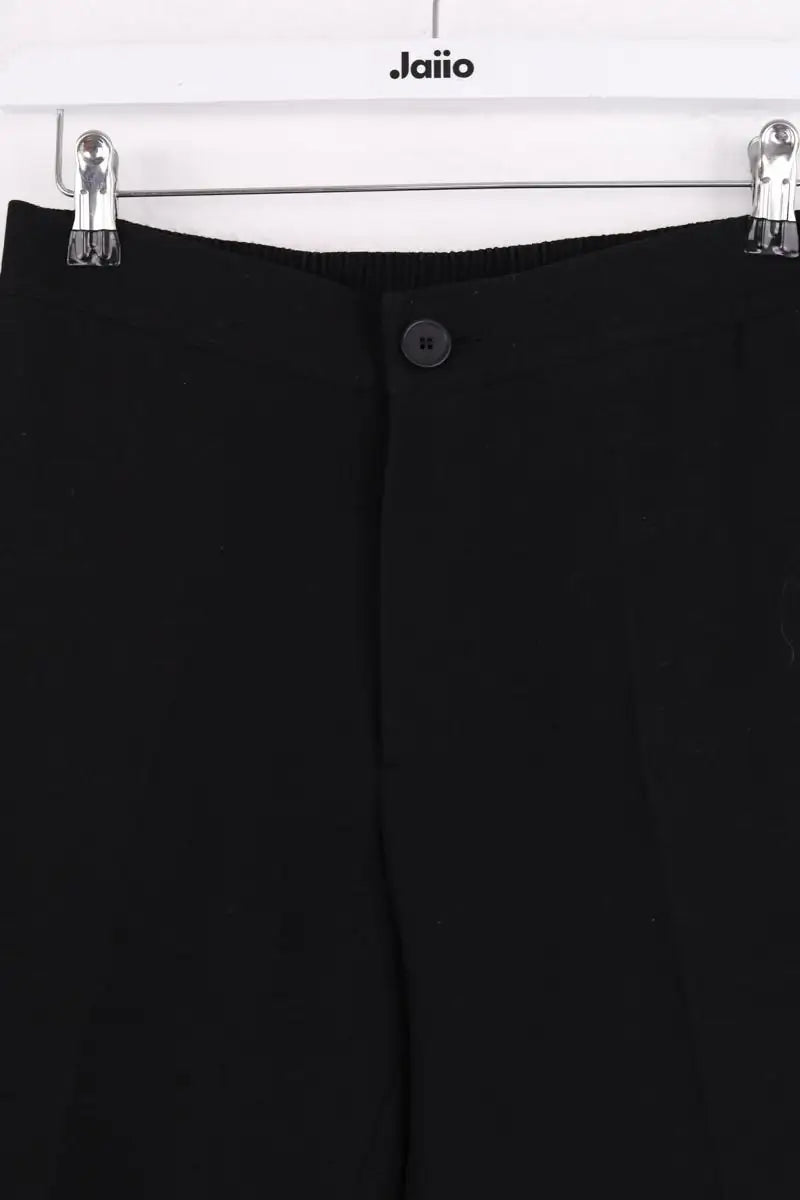 Pantalon droit Sandro Noir en Synthétique