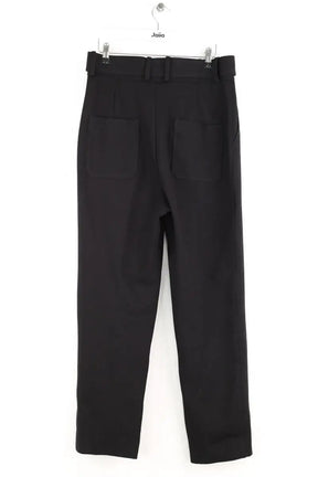 Pantalon droit Sandro Noir en Viscose