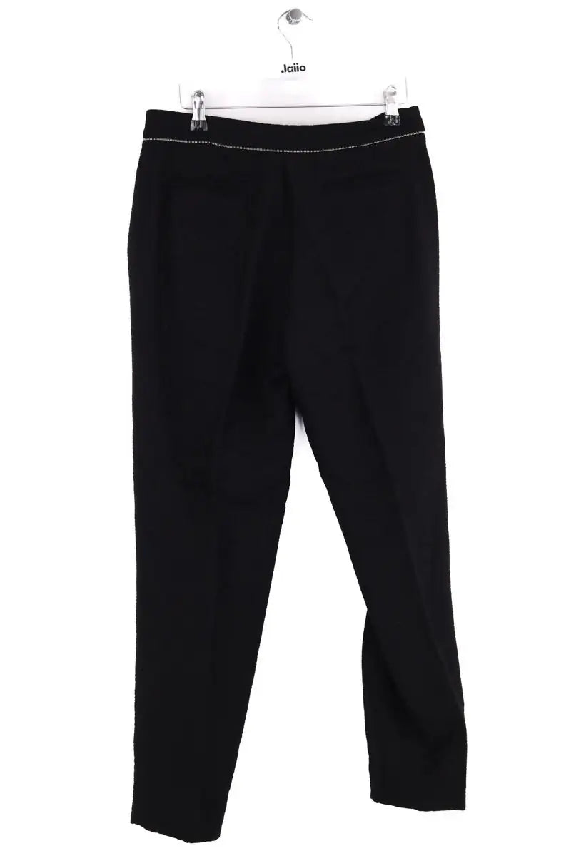 Pantalon droit Sandro Noir en Viscose