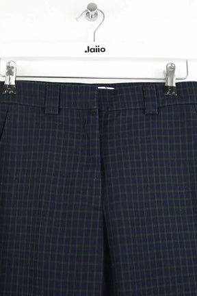 Pantalon droit Sandro Vert en Synthétique