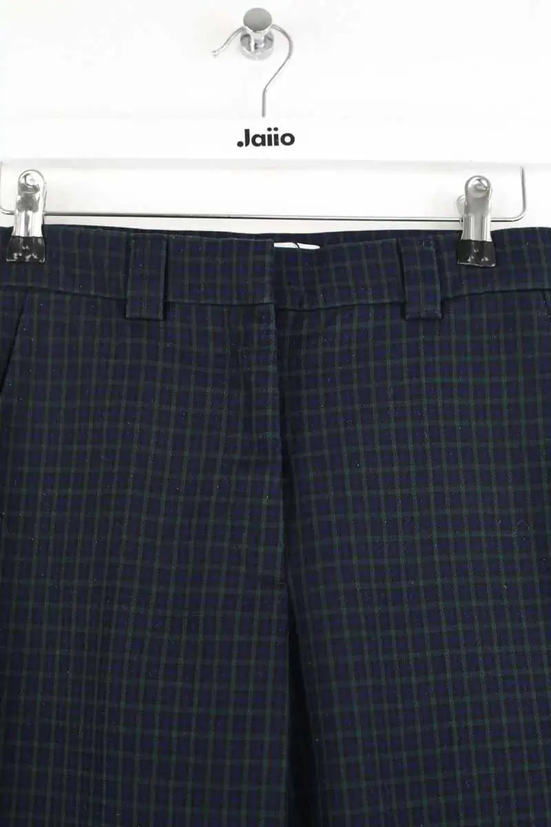 Pantalon droit Sandro Vert en Synthétique