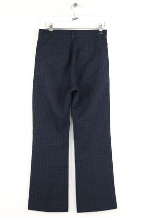 Pantalon droit Sandro Vert en Synthétique