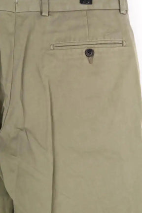 Pantalon droit Scavini Vert en Coton