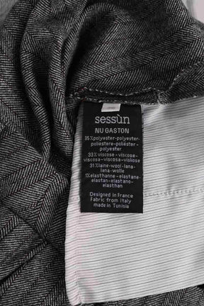 Pantalon droit Sessun Nu gaston Gris en Synthétique