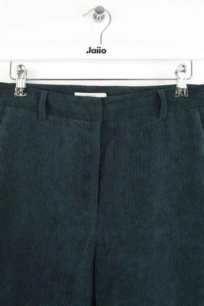 Pantalon droit Sessun Princess Vert en Coton